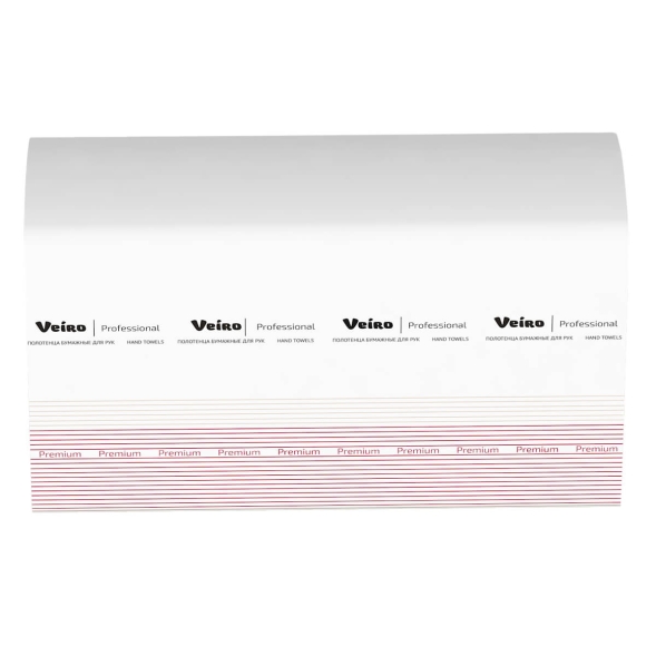 KZ303 Бумажные полотенца в пачках Veiro Premium 2 слоя (21 пач х 200 л)