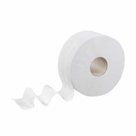 Туалетная бумага в больших рулонах 8615 Scott Essential Mini Jumbo двухслойная от Kimberly-Clark Professional (12 рул х 200 м)