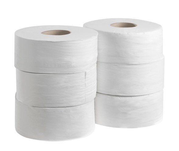 Туалетная бумага в больших рулонах 8570 Kleenex Jumbo Roll двухслойная от Kimberly-Clark Professional (6 рул х 190 м)