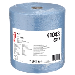 8347 Протирочный материал в рулонах WypAll® X80 голубой (1 рул х 475 л)