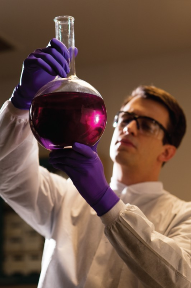 Нитриловые перчатки Kimtech™ Purple Nitrile 24см фиолетовые (900-1000 штук)