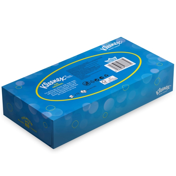 8824 Салфетки косметические для лица Kleenex® 3 слоя (12 кор х 72 л)