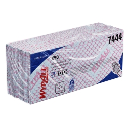 7444 Протирочный материал в пачках WypAll® X50 красный (6 пач х 50 л)