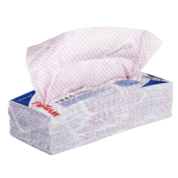 7444 Протирочный материал в пачках WypAll® X50 красный (6 пач х 50 л)