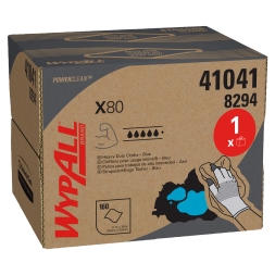 8294 Протирочный материал в коробке WypAll® X80 голубой (1 кор х 152 л)