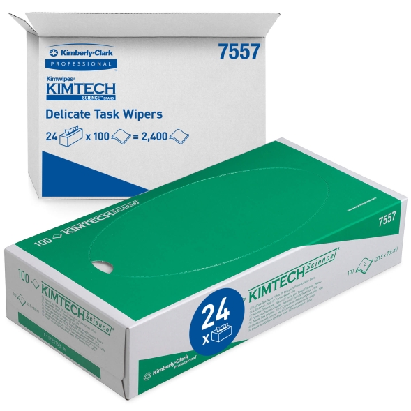 7557 Протирочный материал для оптики/тонких работ Kimtech™ Science Delicate (24 пач х 100 л)