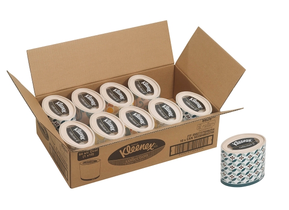 Салфетки косметические для лица Kleenex® 3 слоя (10 кор х 64 л)