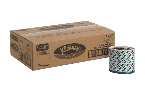 Салфетки косметические для лица Kleenex® 3 слоя (10 кор х 64 л)