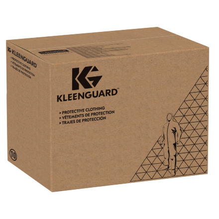 Комбинезон защитный от брызг и твердых частиц KleenGuard® A40 белый (25 штук)