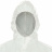Комбинезон защитный от брызг и твердых частиц KleenGuard® A40 белый (25 штук)
