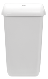 Мусорное ведро пластиковое Veiro Professional Mid Bin белое 23 литра