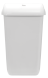 Мусорное ведро пластиковое Veiro Professional Mid Bin белое 23 литра