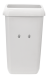 Мусорное ведро пластиковое Veiro Professional Mid Bin белое 23 литра