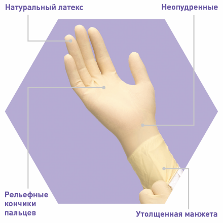 Латексные перчатки Kimtech™ PFE-Xtra 30см (500 штук)