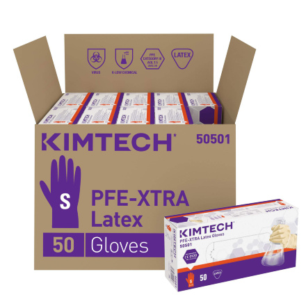 Латексные перчатки Kimtech™ PFE-Xtra 30см (500 штук)