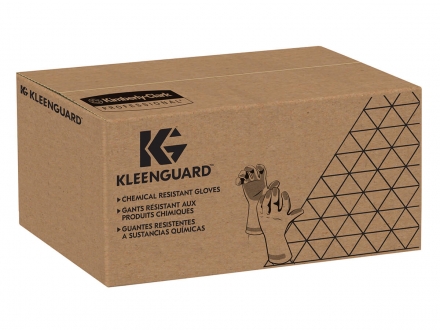 Перчатки химически стойкие KleenGuard® G80, нитриловые, длина 33 см (60 пар)