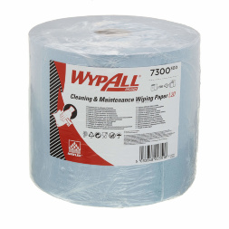 7300 Протирочный материал в рулонах WypAll® L20 двухслойный голубой (1 рул х 190 м)