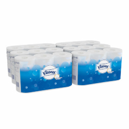 8440 Туалетная бумага в стандартных рулонах Kleenex® 350 3 слоя с логотипом (36 рул х 42 м)
