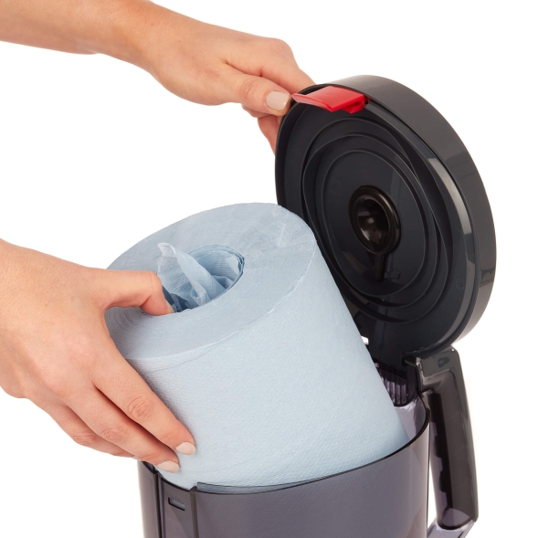 6220 Протирочный материал в рулонах с центральной подачей WypAll® L10 однослойный голубой (6 рул х 106 м)