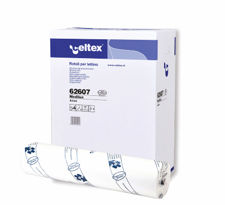 62607 Бумажные простыни в рулонах Celtex® Medilux ширина 59,5 см (6 рул х 80 м)