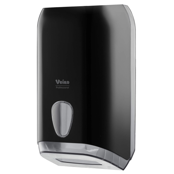 Диспенсер L-One Black для туалетной бумаги в пачках Veiro Professional, чёрный