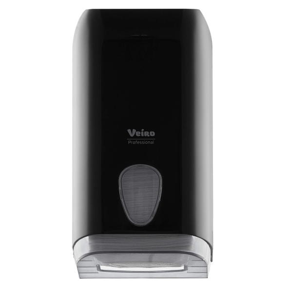 Диспенсер L-One Black для туалетной бумаги в пачках Veiro Professional, чёрный