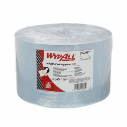 7425 Протирочный материал в рулонах WypAll L30 трёхслойный голубой (1 рул х 285 м)