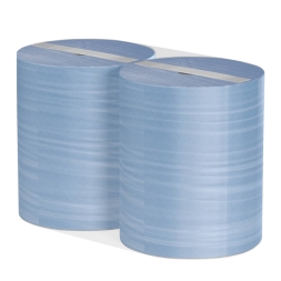 W202 Протирочный материал в рулонах Veiro Comfort двухслойный синий (2 рул х 350 м)