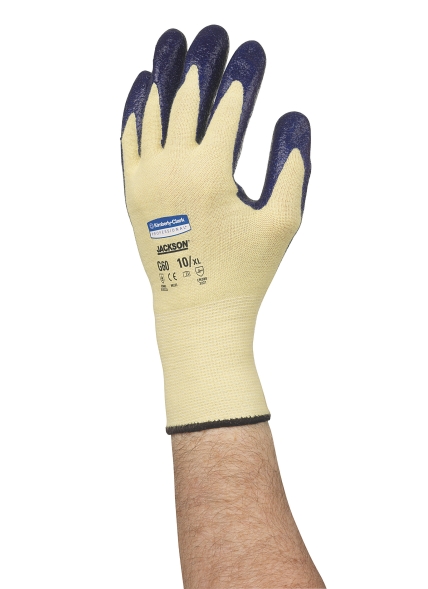 Перчатки стойкие к порезам Jackson Safety G60 Purple Nitrile Уровень 2 (60 пар)