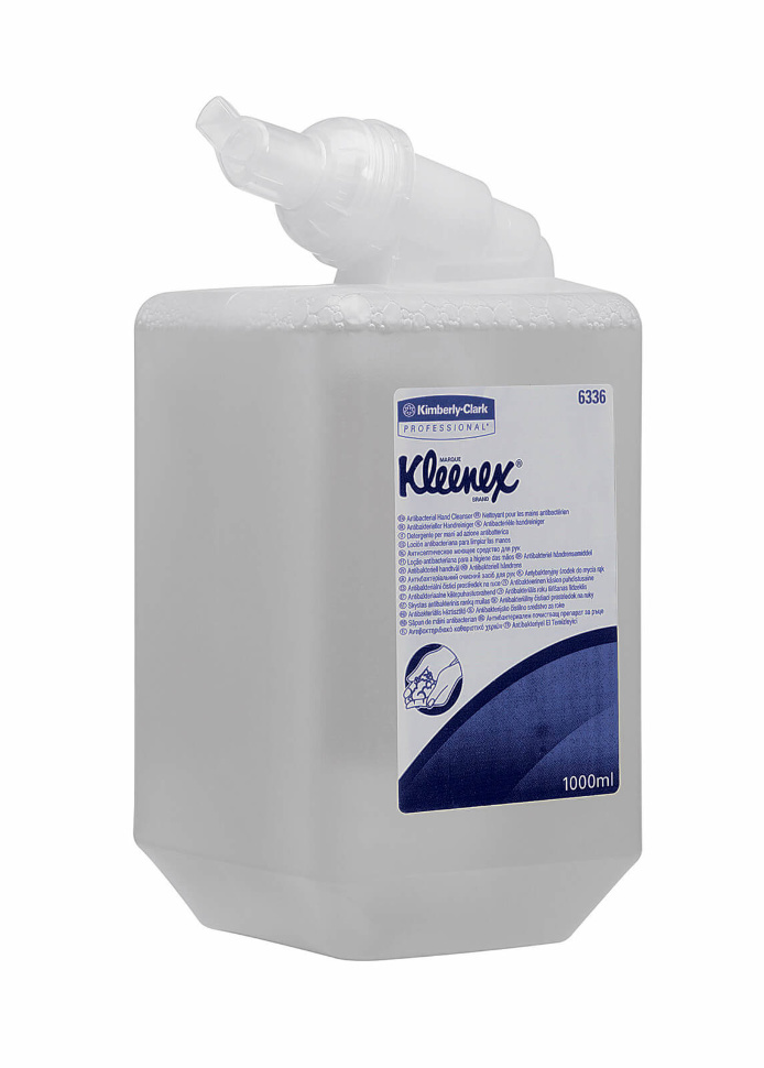 6336 Антибактериальное средство для рук Kleenex (6 кассет по 1 л) 6336 Антибактериальное средство для рук Kleenex (6 кассет по 1 л)